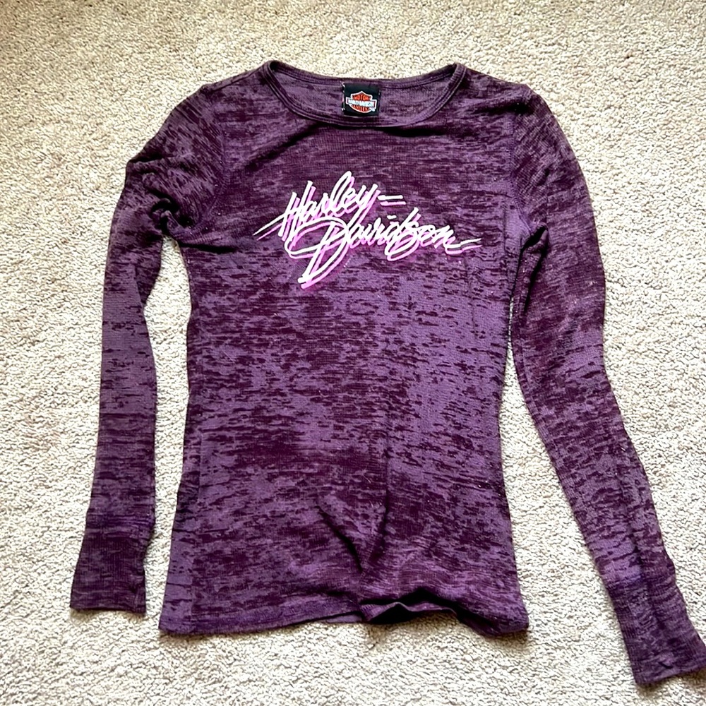 HARLEY DAVIDSON jersey T, size small